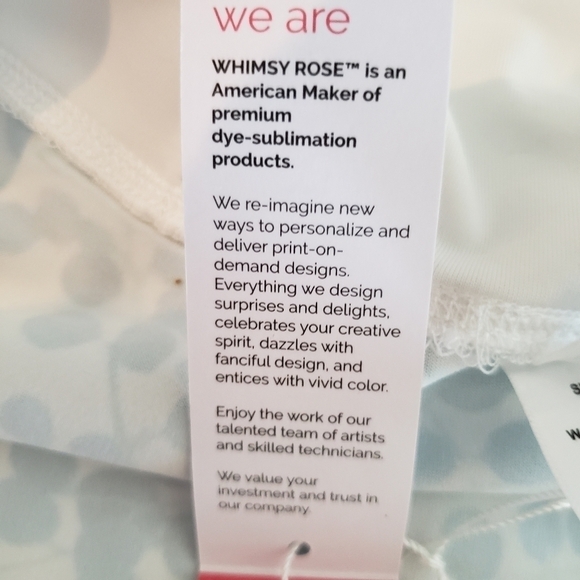 New Reversible Front Back Silky Skirt Whimsy Rose Brenda Pome turqoise, small - Picture 10 of 11